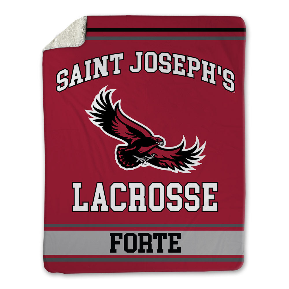 St. Joe's - NCAA Men's Lacrosse : Sam-forte Forte - Blanket-0
