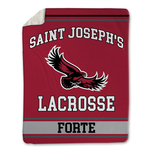 St. Joe's - NCAA Men's Lacrosse : Sam-forte Forte - Blanket-0