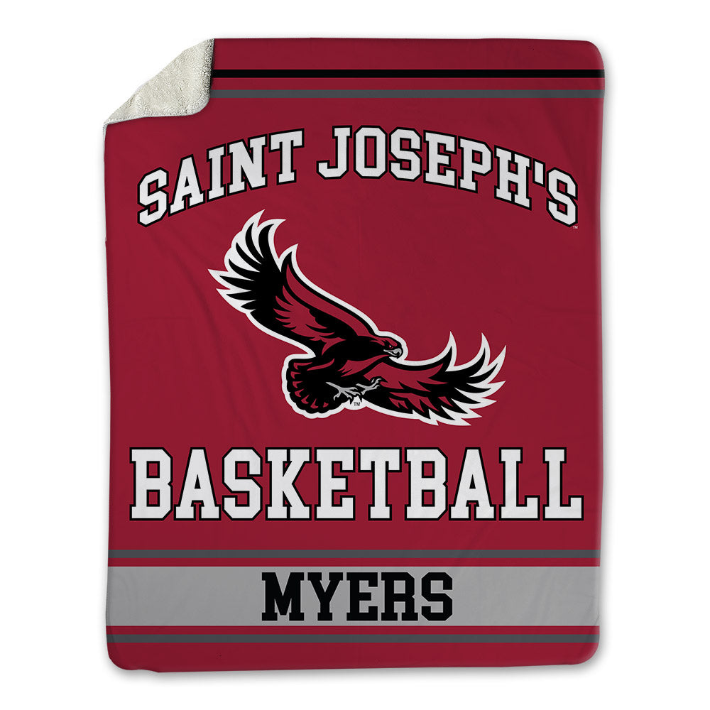 St. Joe's - NCAA Men's Basketball : Khaafiq Myers - Blanket-0