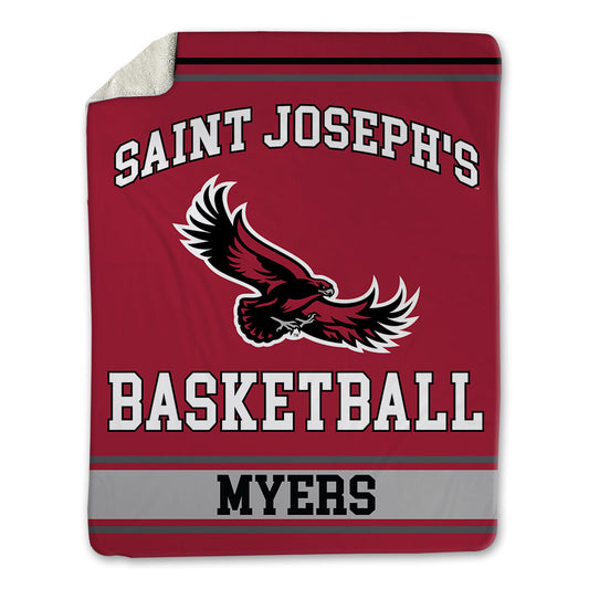 St. Joe's - NCAA Men's Basketball : Khaafiq Myers - Blanket-0