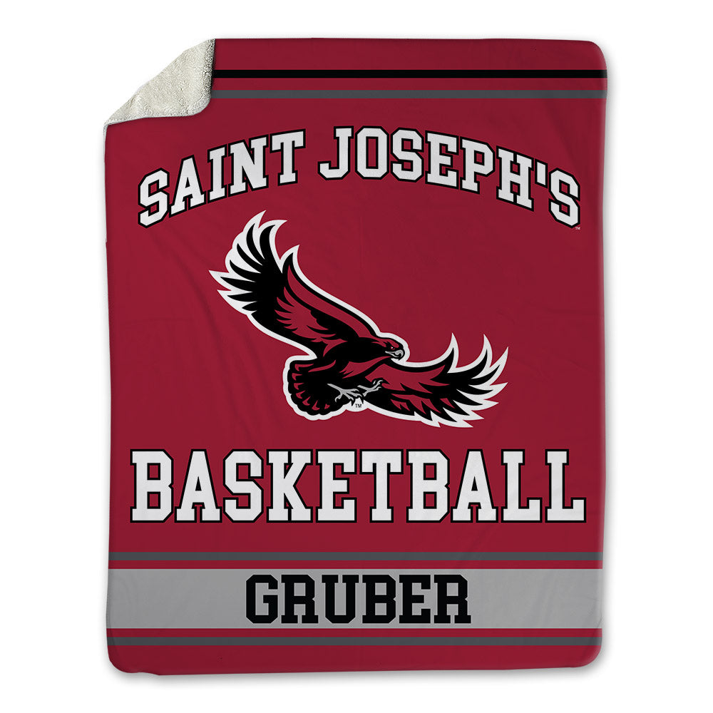 St. Joe's - NCAA Women's Basketball : lizzy gruber - Blanket-0