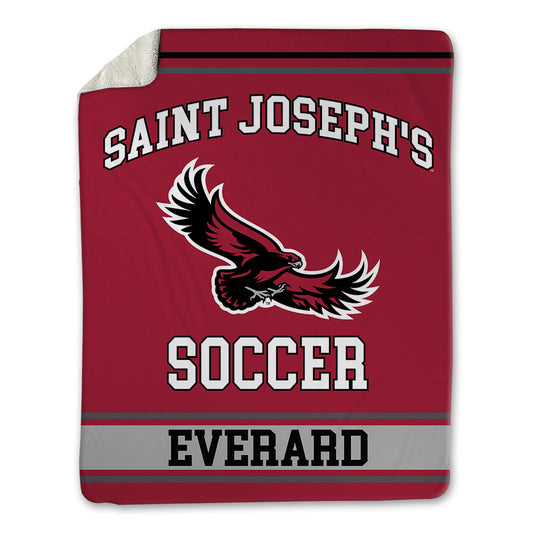 St. Joe's - NCAA Women's Soccer : Nicole Everard - Blanket-0