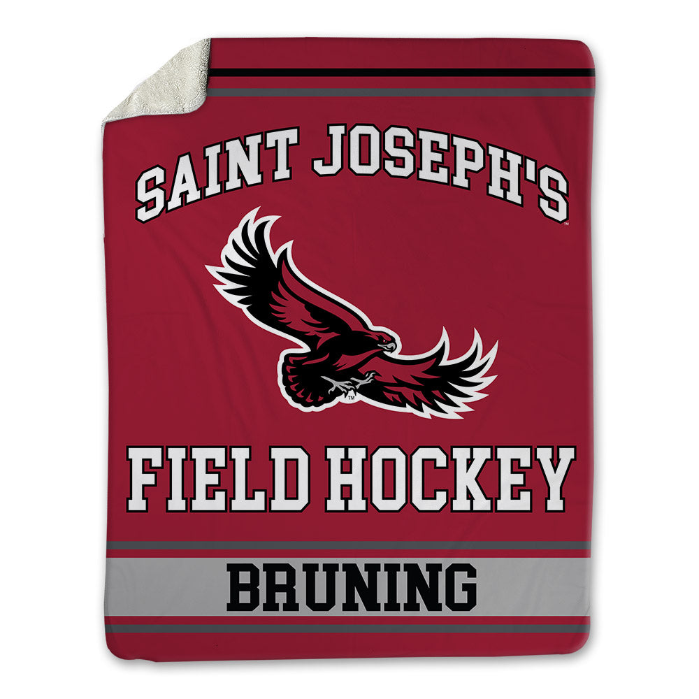 St. Joe's - NCAA Women's Field Hockey : Kiki Bruning - Blanket-0