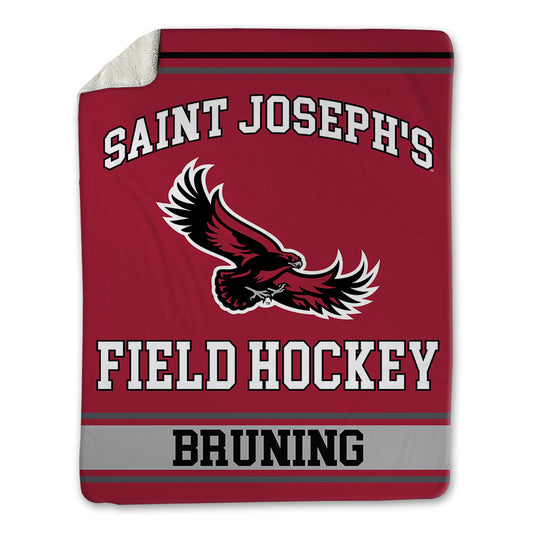 St. Joe's - NCAA Women's Field Hockey : Kiki Bruning - Blanket-0