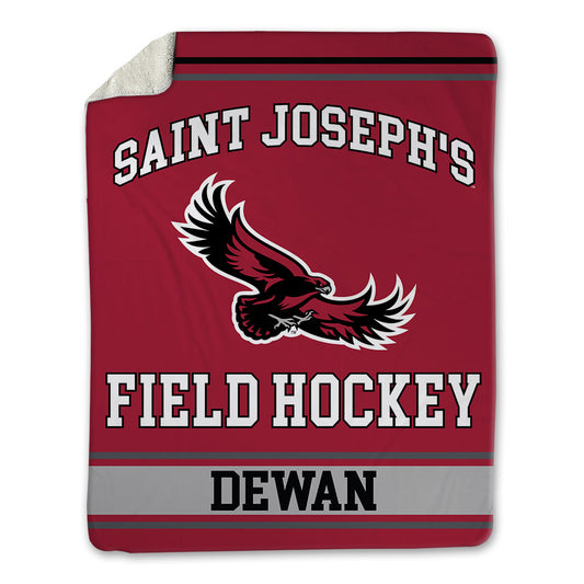 St. Joe's - NCAA Women's Field Hockey : Lily DeWan - Blanket-0