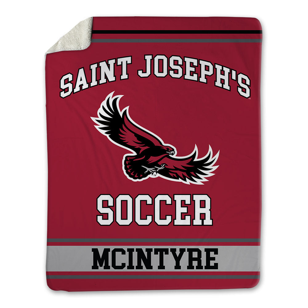 St. Joe's - NCAA Men's Soccer : Campbell McIntyre - Blanket-0