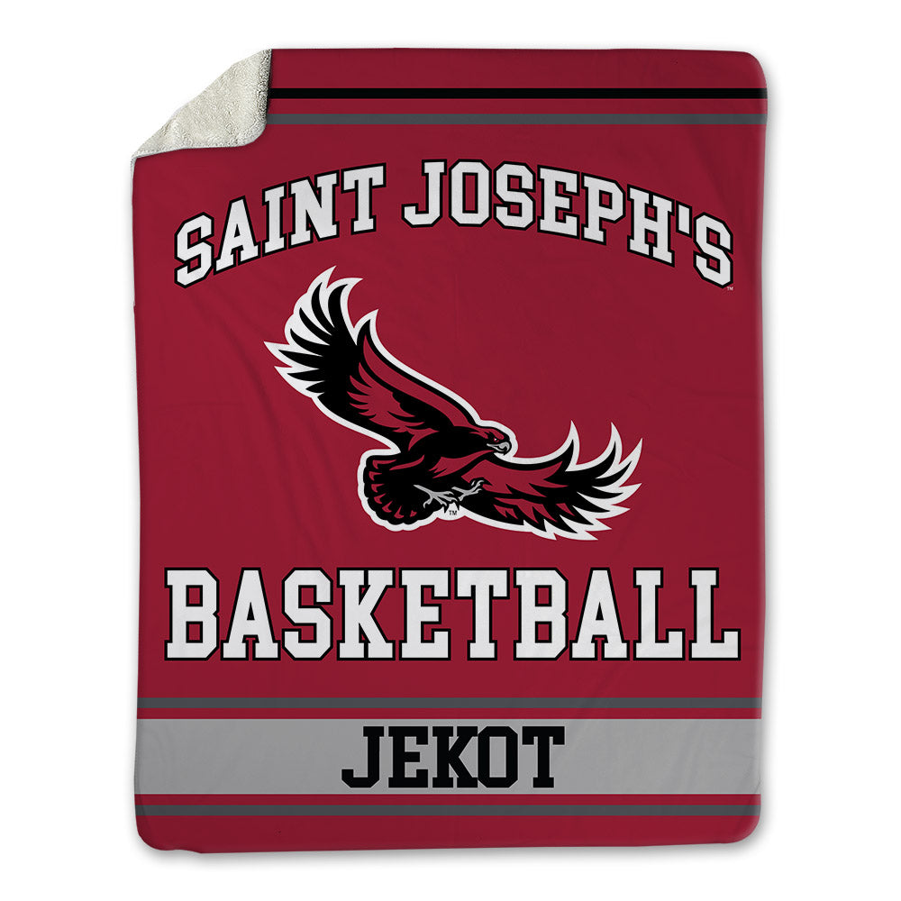 St. Joe's - NCAA Women's Basketball : Jill Jekot - Blanket-0