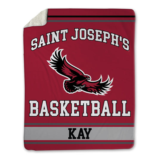 St. Joe's - NCAA Women's Basketball : Cecilia Kay - Blanket-0