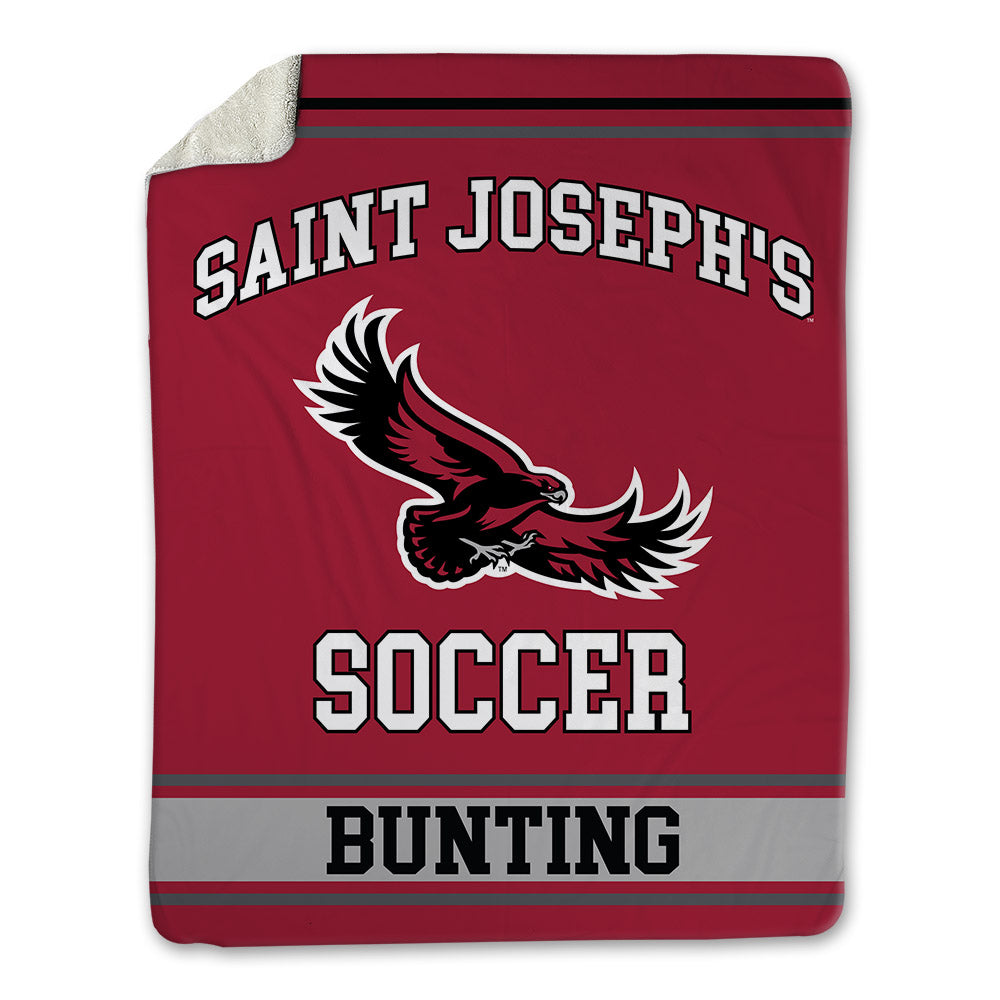 St. Joe's - NCAA Men's Soccer : Nate Bunting - Blanket-0