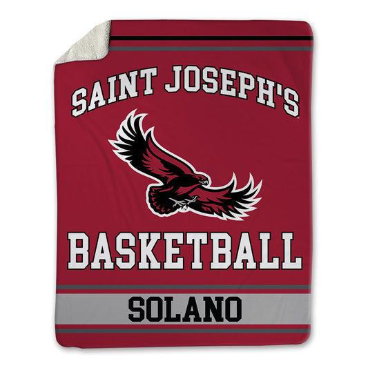 St. Joe's - NCAA Men's Basketball : Steven Solano - Blanket-0