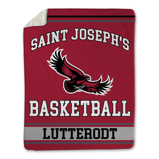 St. Joe's - NCAA Women's Basketball : Olivia Lutterodt - Blanket-0