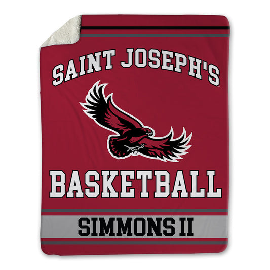 St. Joe's - NCAA Men's Basketball : Shawn Simmons II - Blanket-0