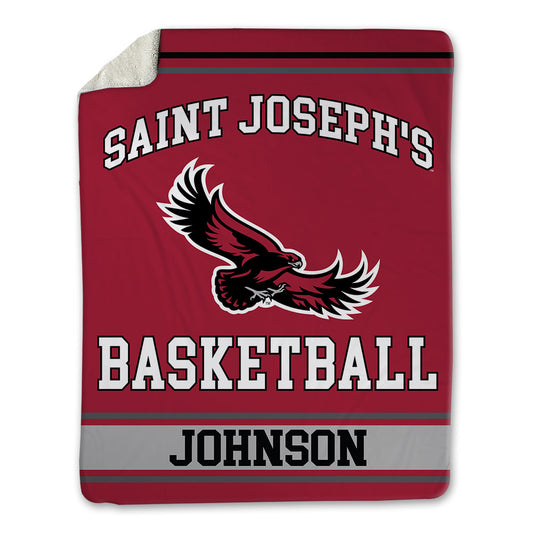 St. Joe's - NCAA Men's Basketball : Mekai Johnson - Blanket-0