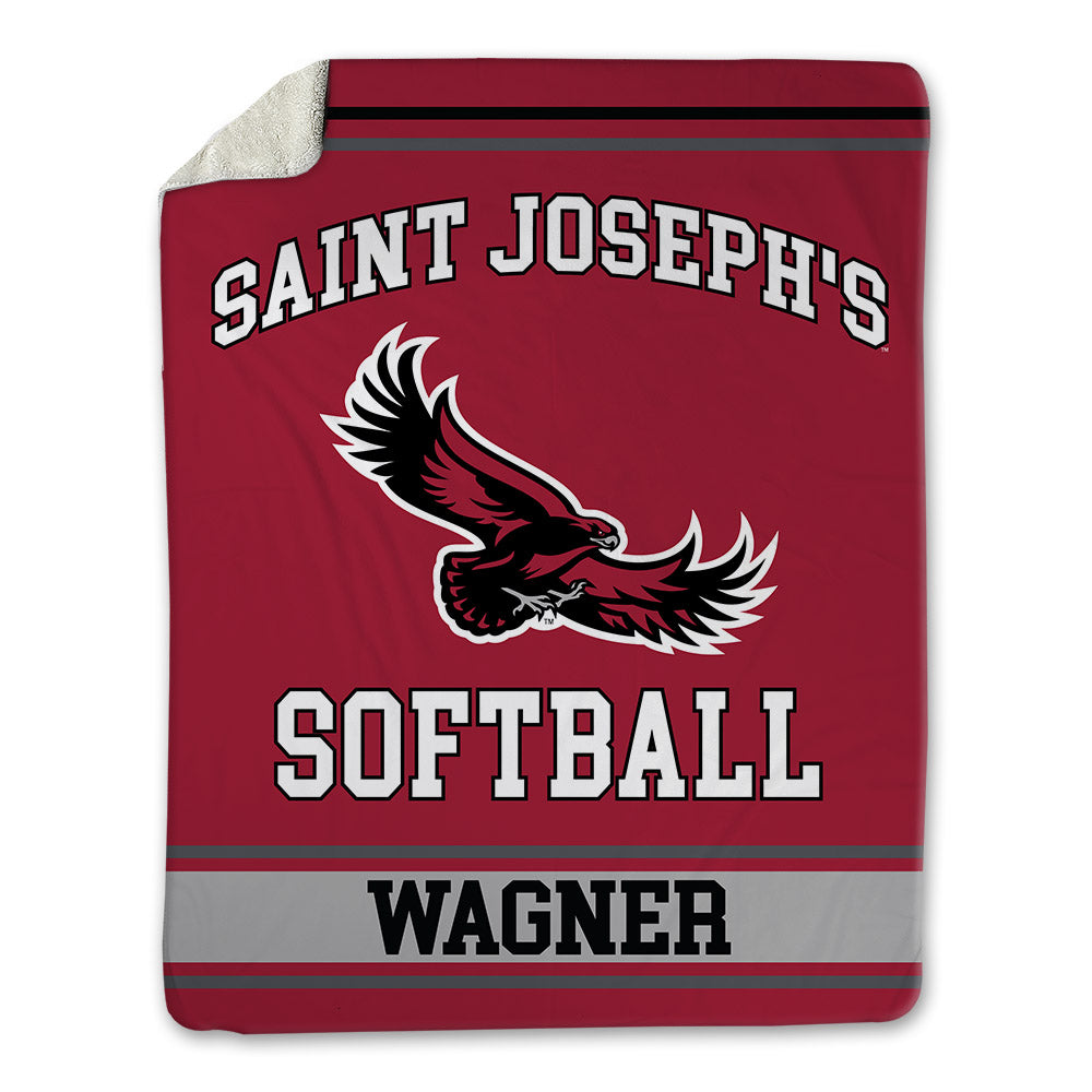 St. Joe's - NCAA Softball : Jenna Wagner - Blanket-0