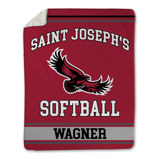 St. Joe's - NCAA Softball : Jenna Wagner - Blanket-0