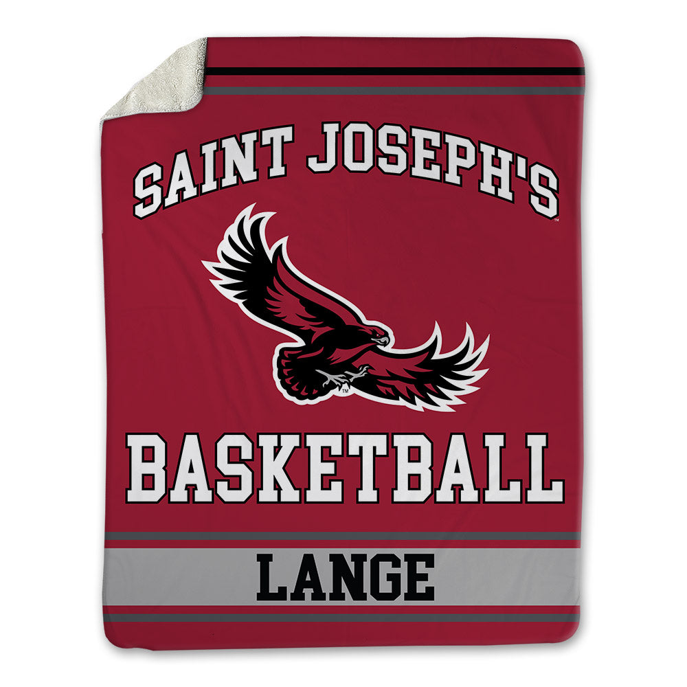 St. Joe's - NCAA Men's Basketball : Will Lange - Blanket-0