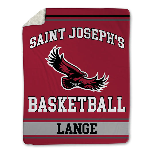 St. Joe's - NCAA Men's Basketball : Will Lange - Blanket-0