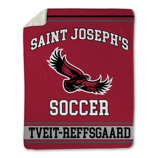 St. Joe's - NCAA Men's Soccer : Herman Tveit-Reffsgaard - Blanket-0