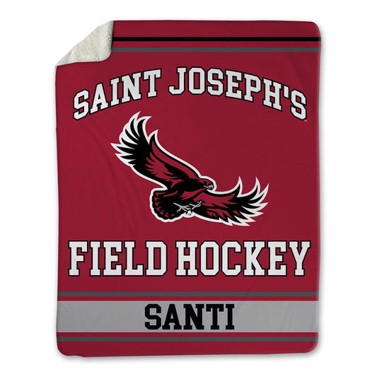 St. Joe's - NCAA Women's Field Hockey : Lily Santi - Blanket-0