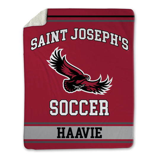 St. Joe's - NCAA Men's Soccer : Lars Henrik Sti Haavie - Blanket-0