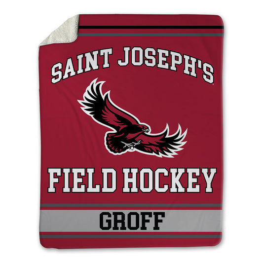 St. Joe's - NCAA Women's Field Hockey : Tristan Groff - Blanket-0