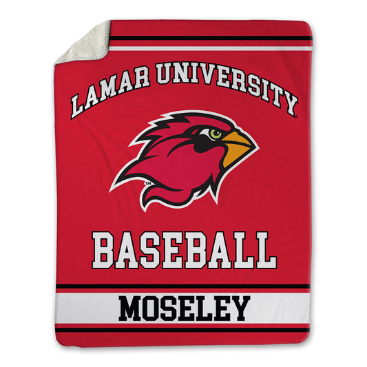 Lamar - NCAA Baseball : Kyle Moseley - Blanket-0