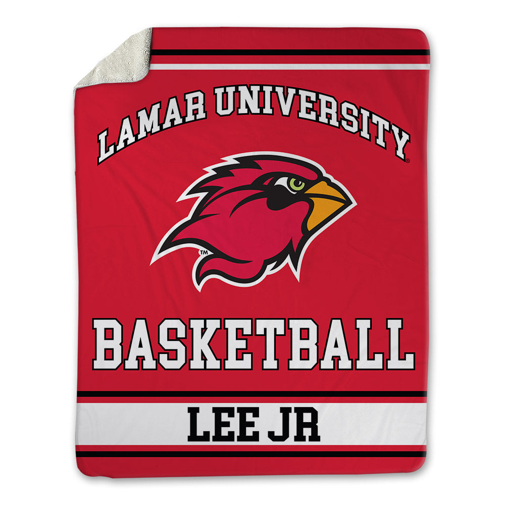 Lamar - NCAA Men's Basketball : Rob Lee Jr - Blanket-0