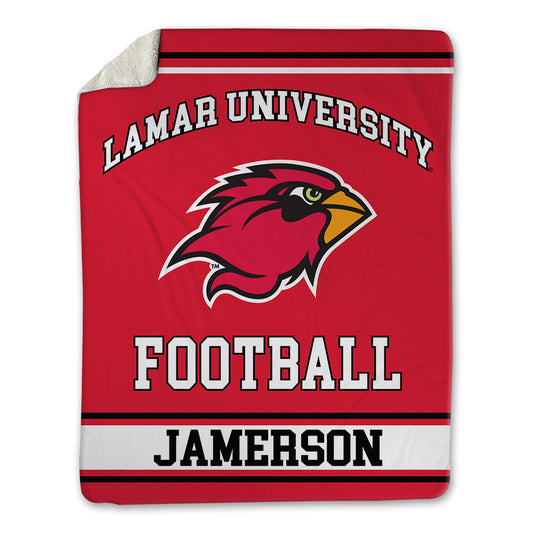 Lamar - NCAA Football : Kybo Jamerson - Blanket-0