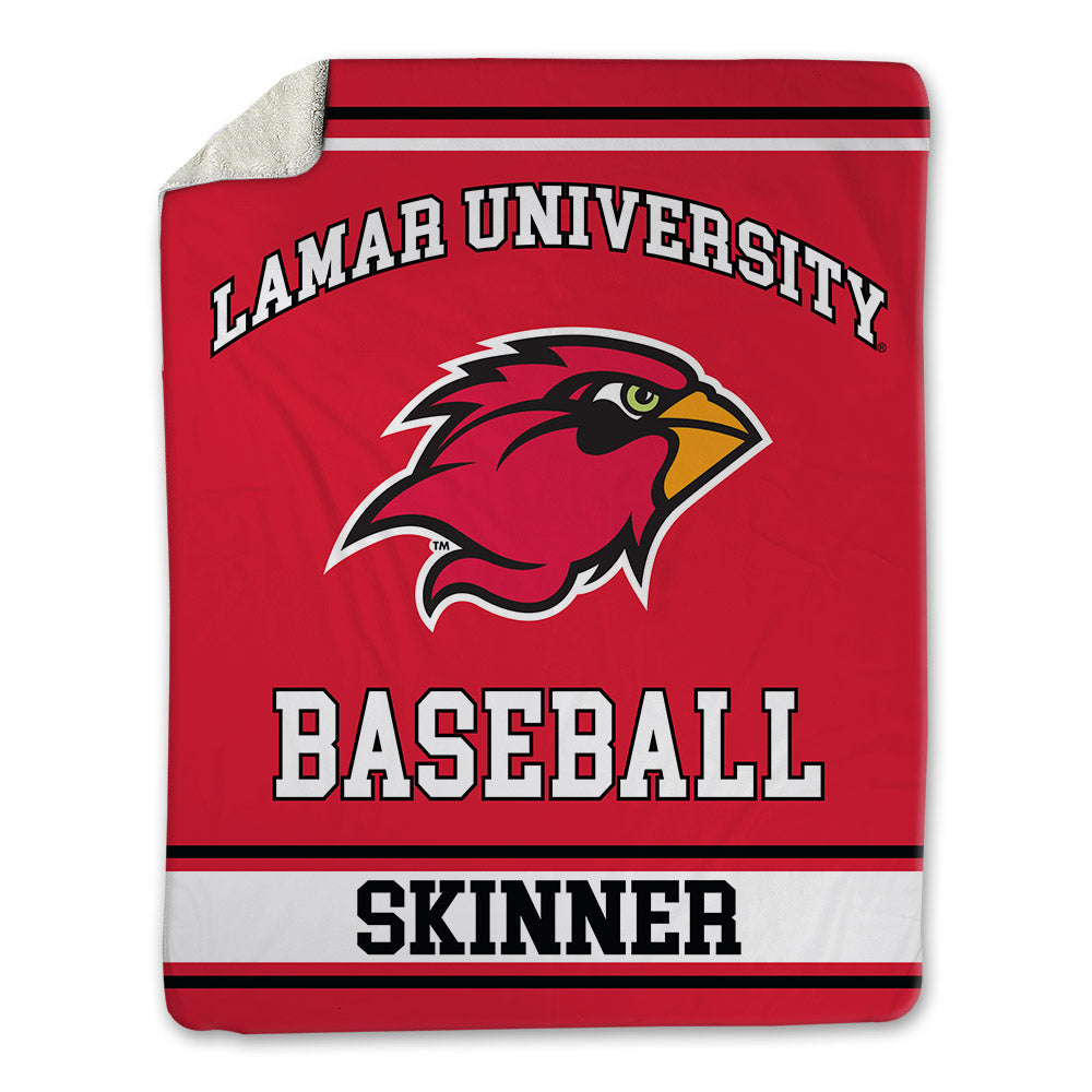 Lamar - NCAA Baseball : Zak Skinner - Blanket-0