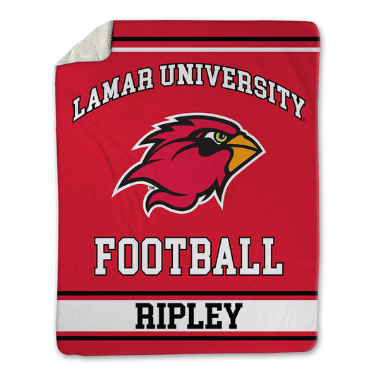 Lamar - NCAA Football : Elias Ripley - Blanket-0