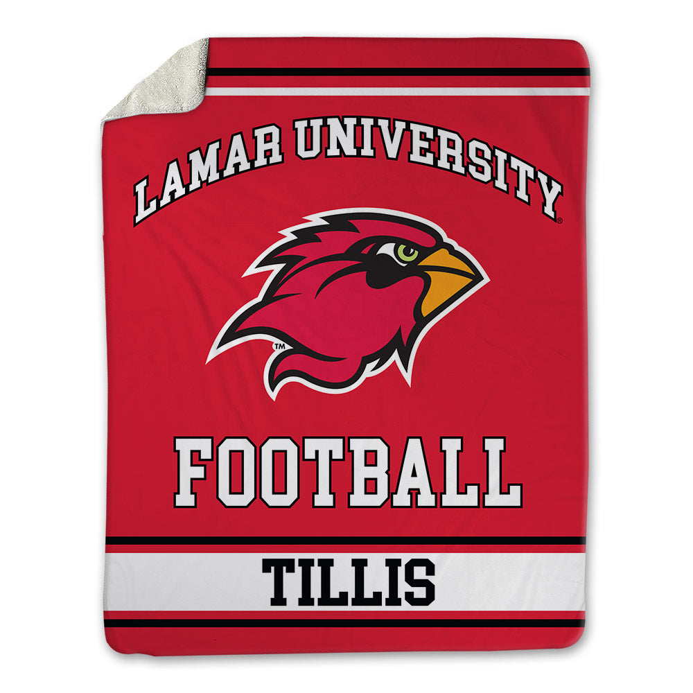 Lamar - NCAA Football : Jonavon Tillis - Blanket-0