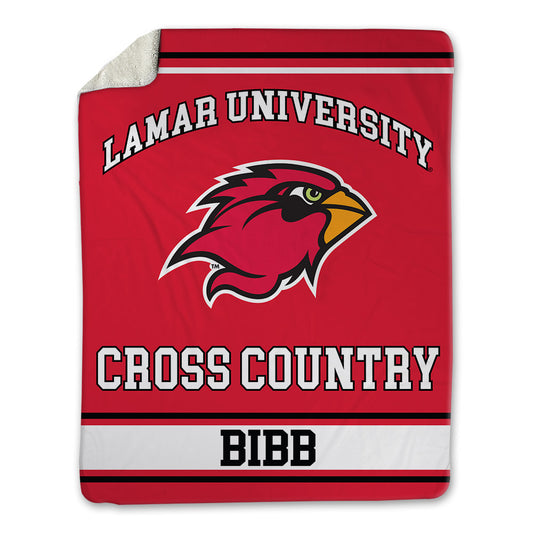 Lamar - NCAA Women's Cross Country : Claire Bibb - Blanket-0