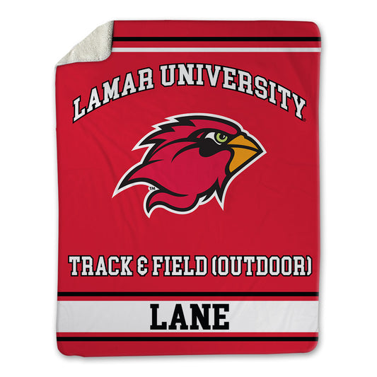 Lamar - NCAA Men's Track & Field : Robine Lane - Blanket-0