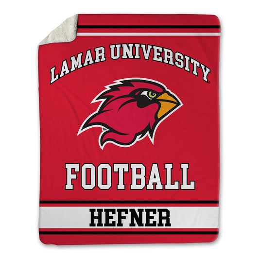 Lamar - NCAA Football : Jacob Hefner - Blanket-0