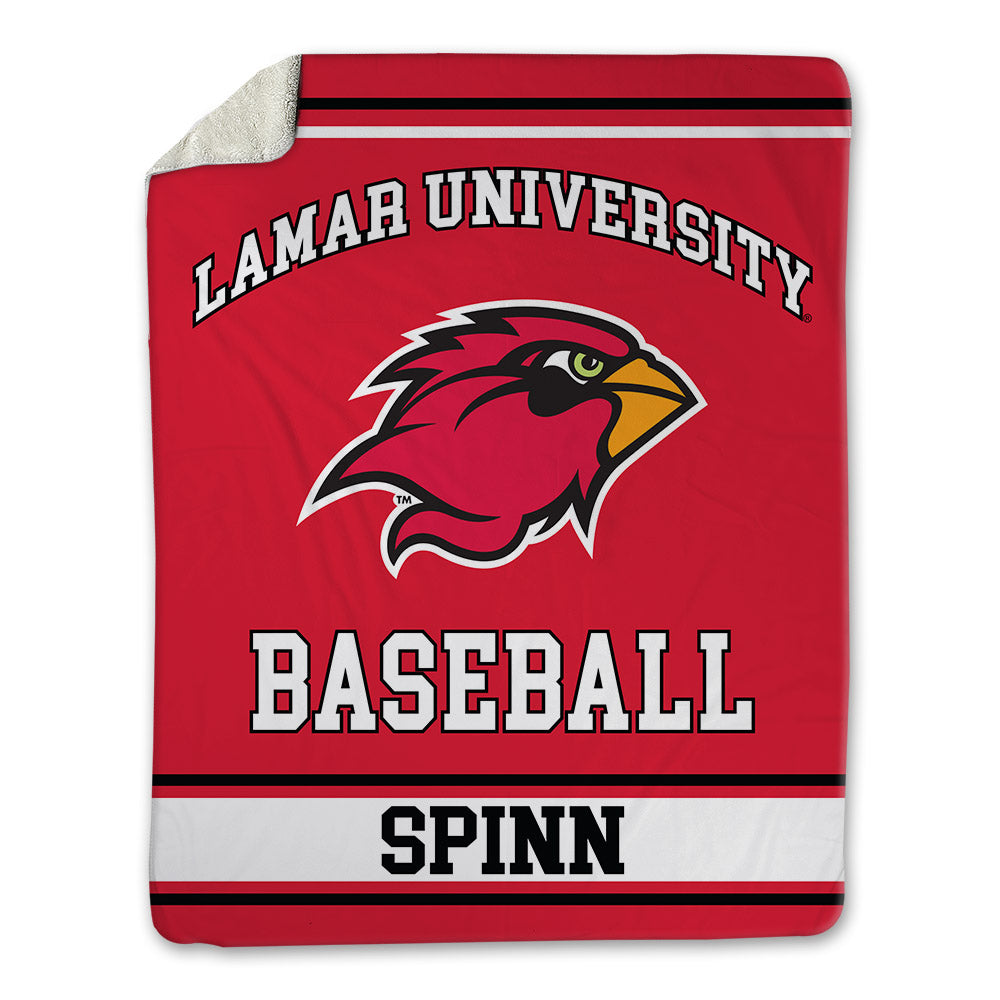 Lamar - NCAA Baseball : Zane Spinn - Blanket-0