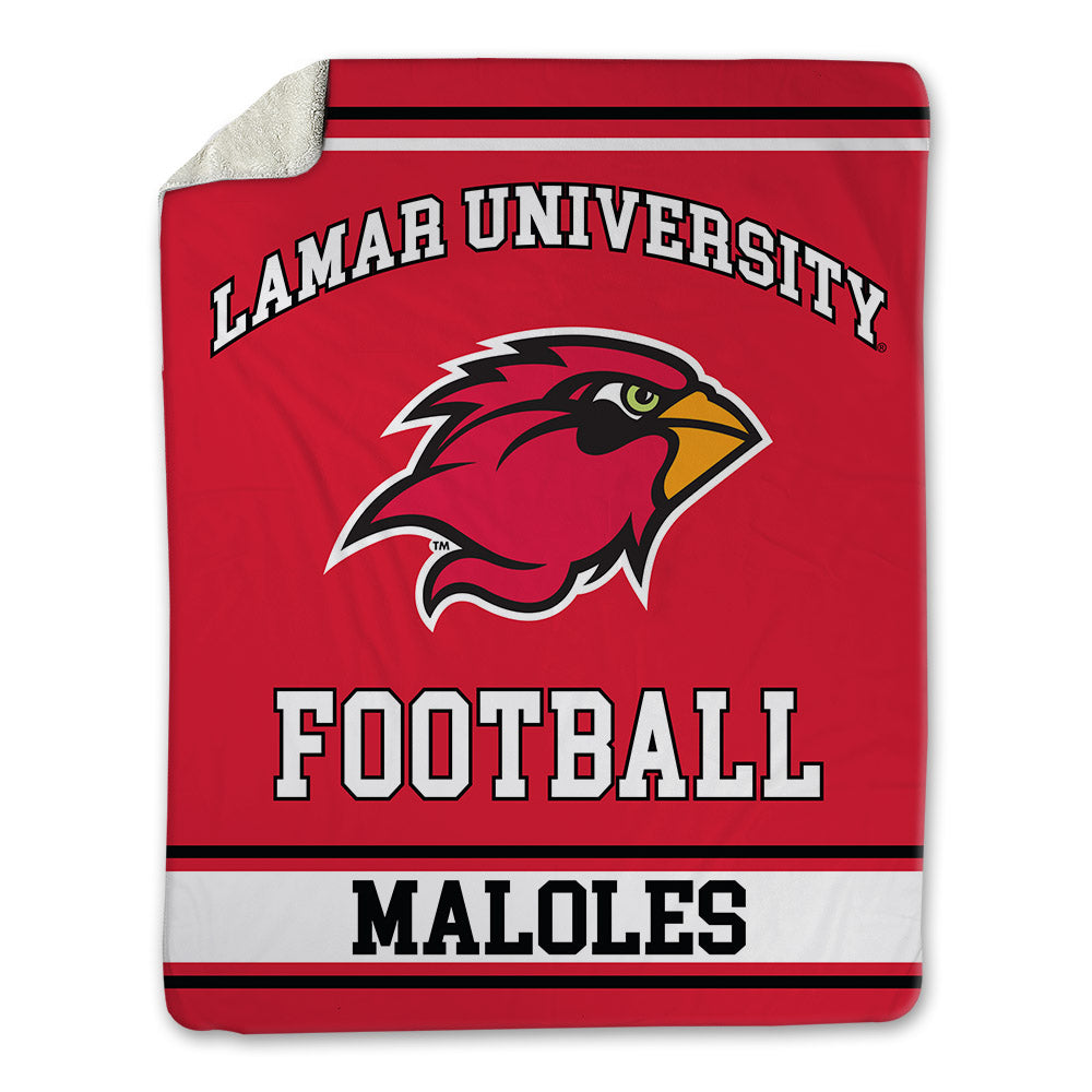 Lamar - NCAA Football : Royce Maloles - Blanket-0
