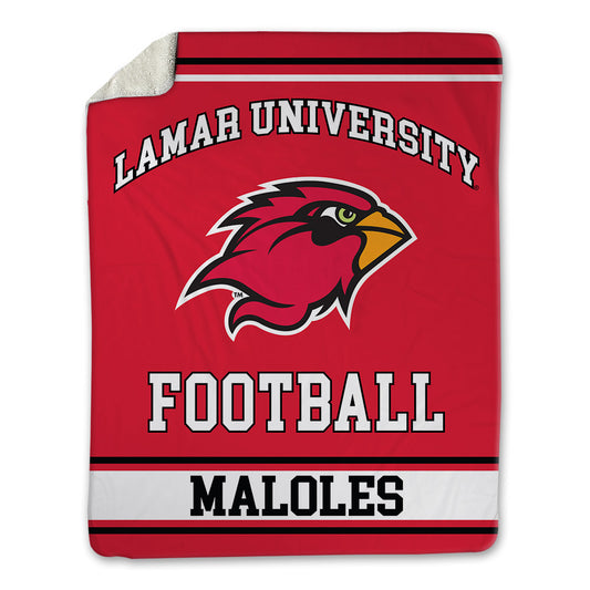 Lamar - NCAA Football : Royce Maloles - Blanket-0
