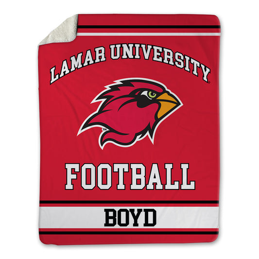 Lamar - NCAA Football : Jayden Boyd - Blanket-0