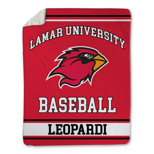 Lamar - NCAA Baseball : Antonio Leopardi - Blanket-0