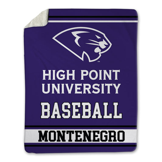 High Point - NCAA Baseball : Adrian Montenegro - Blanket-0