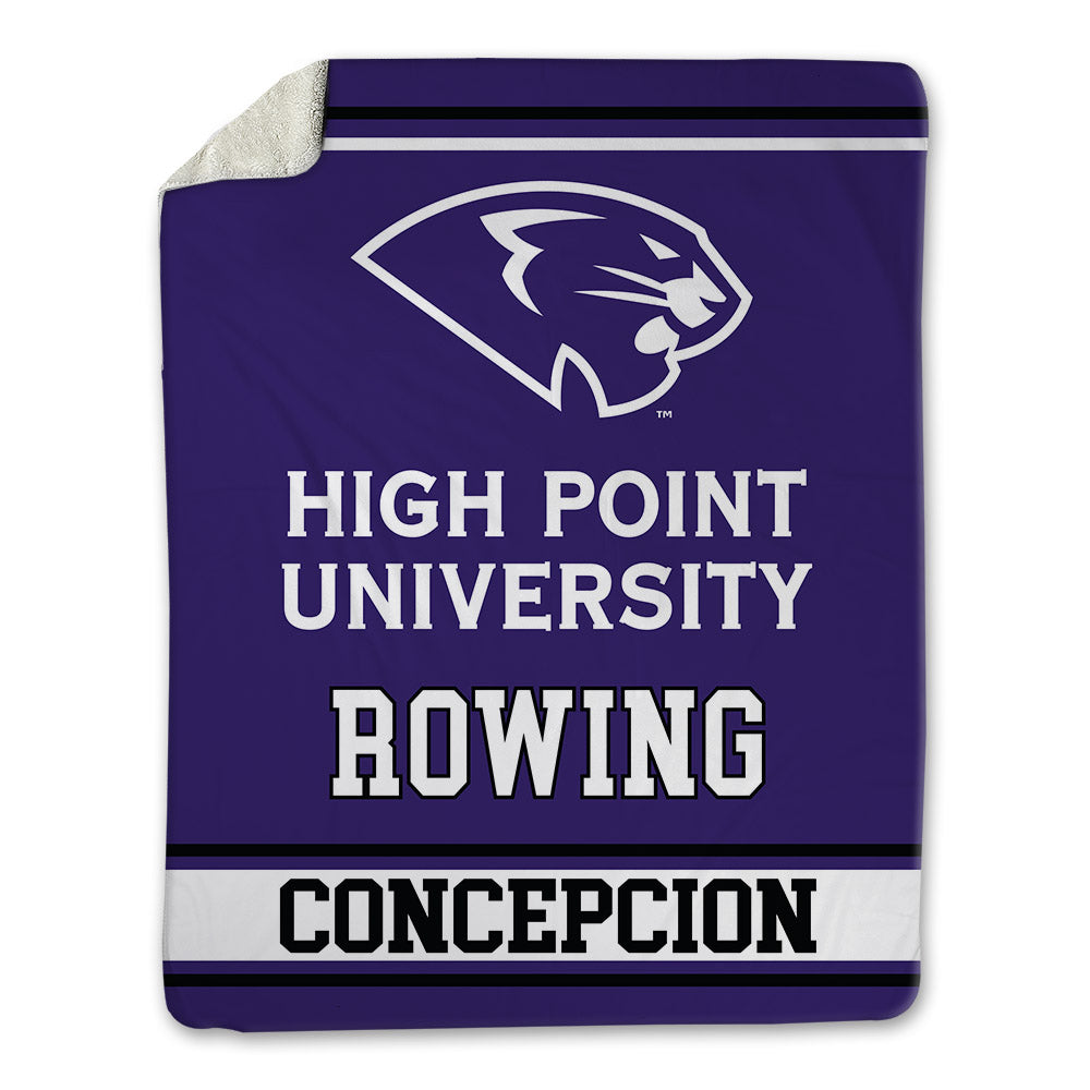 High Point - NCAA Women's Rowing : Kate Concepcion - Blanket-0