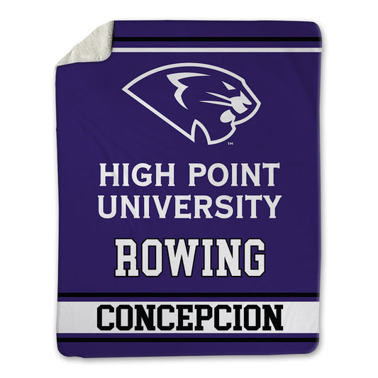 High Point - NCAA Women's Rowing : Kate Concepcion - Blanket-0