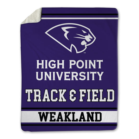 High Point - NCAA Men's Track & Field : Jake Weakland - Blanket-0