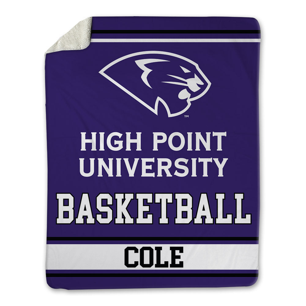 High Point - NCAA Women's Basketball : Sanai Cole - Blanket-0