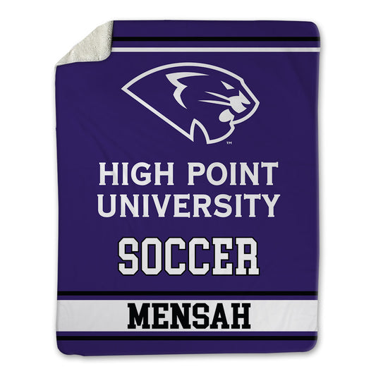 High Point - NCAA Men's Soccer : Desmond Mensah - Blanket-0