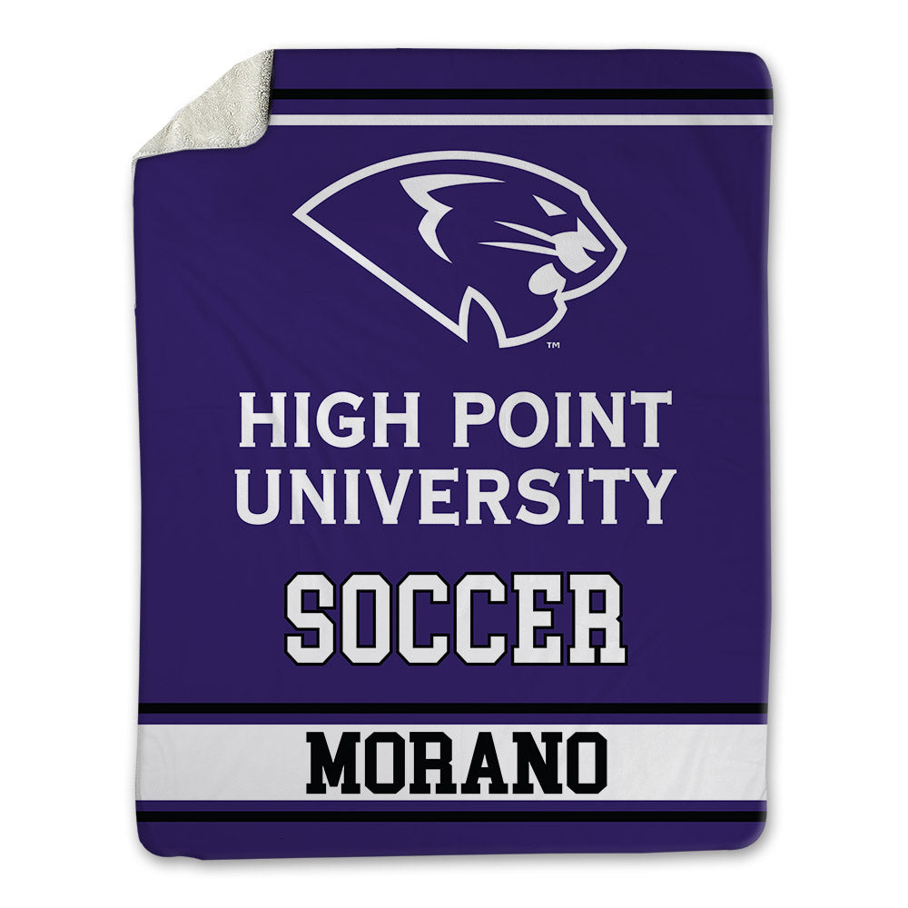 High Point - NCAA Men's Soccer : Peter Morano - Blanket-0