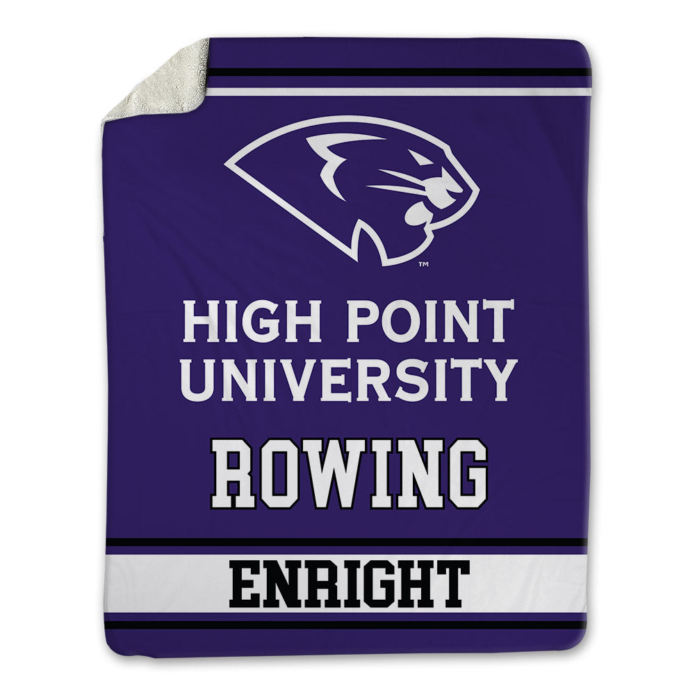 High Point - NCAA Women's Rowing : Caitlin Enright - Blanket-0