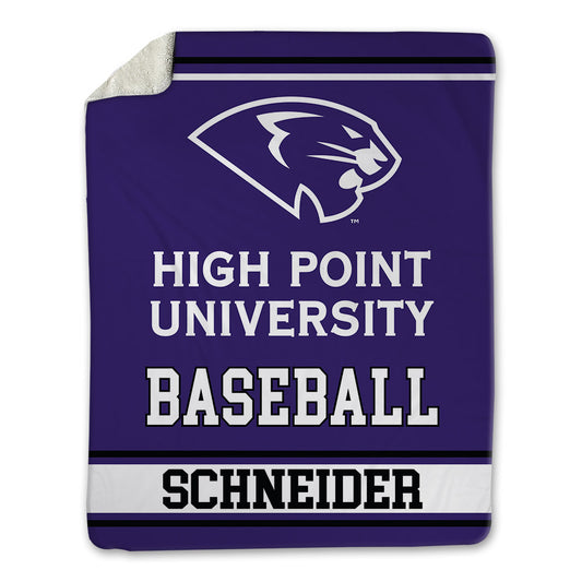 High Point - NCAA Baseball : Charlie Schneider - Blanket-0