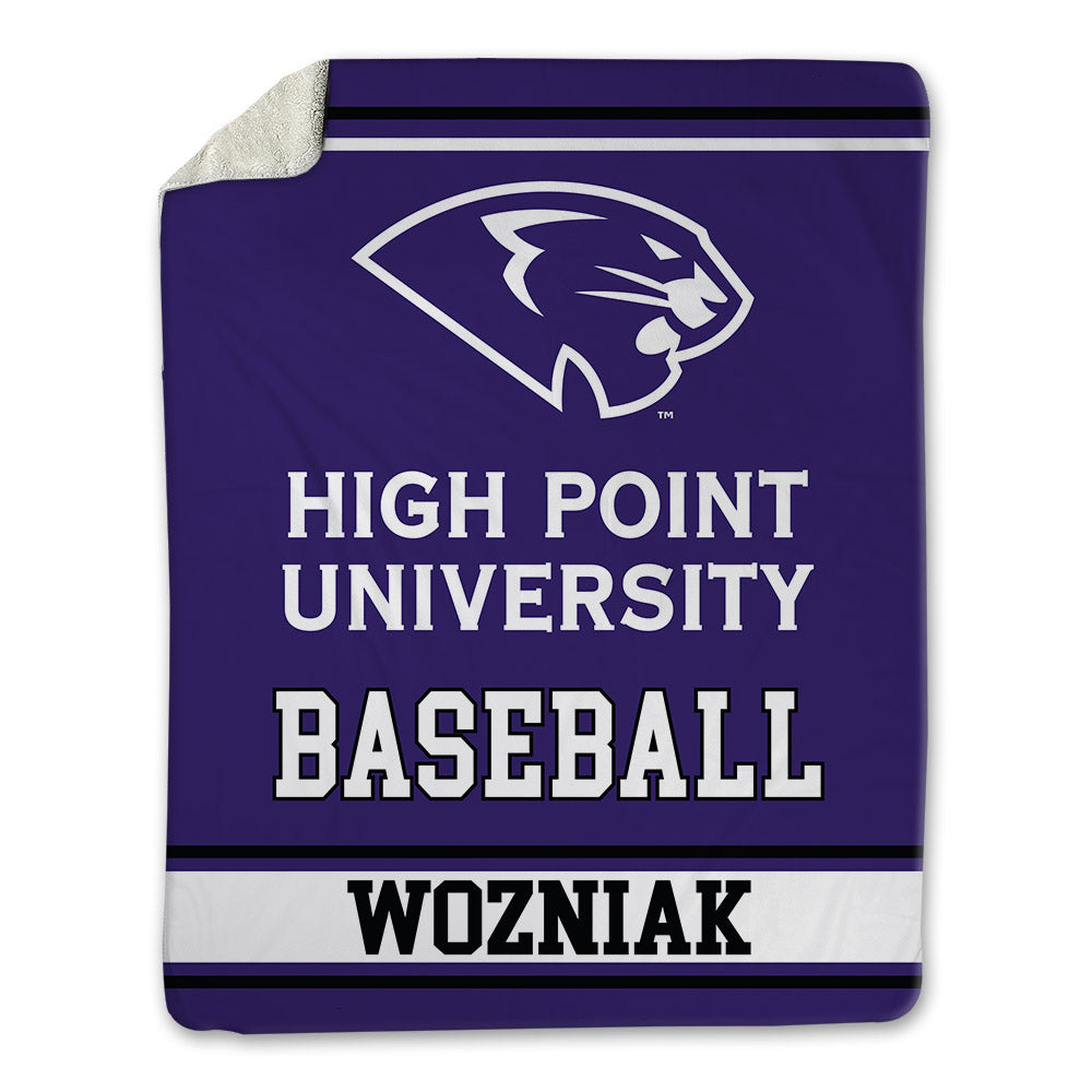 High Point - NCAA Baseball : Brett Wozniak - Blanket-0