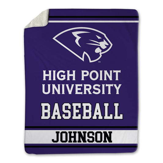 High Point - NCAA Baseball : Landen Johnson - Blanket-0